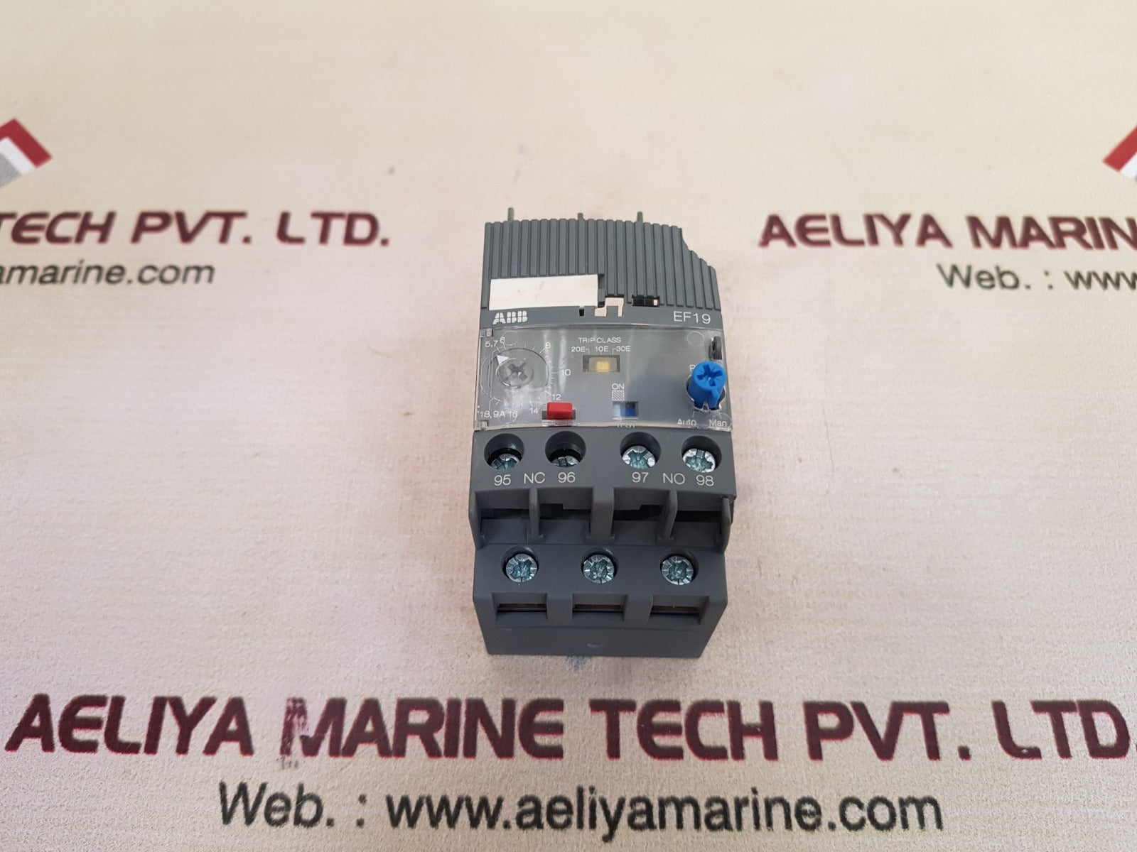 Abb Ef19-18.9 Overload Relay 1Sax121001R1105