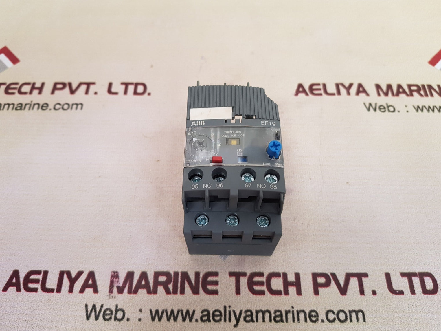 Abb Ef19-18.9 Overload Relay 1Sax121001R1105