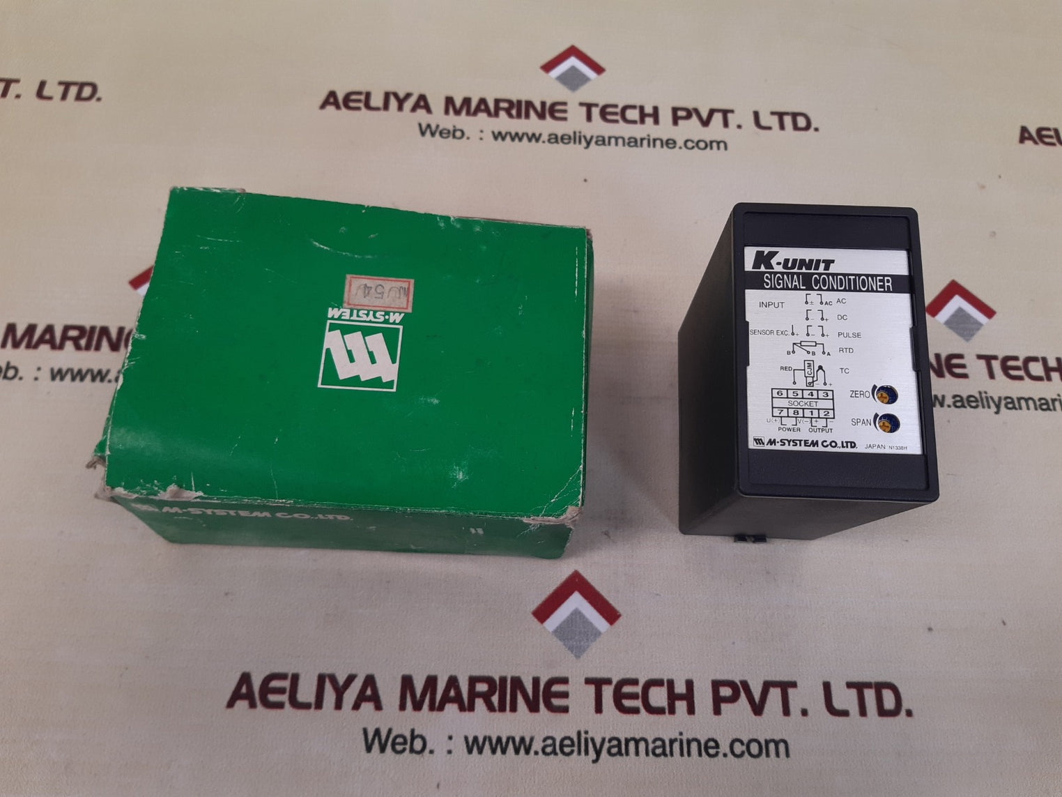 M-system krs-4a-r signal conditioner rtd transmitter