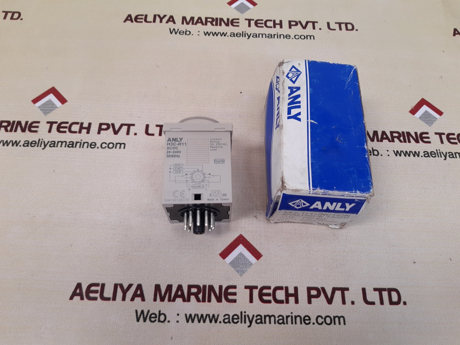 Anly H3C-r11 Multi-function Analogue Timer 5A 250Vac
