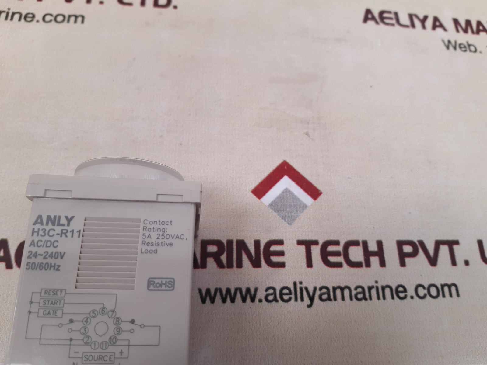 Anly H3C-r11 Multi-function Analogue Timer 5A 250Vac