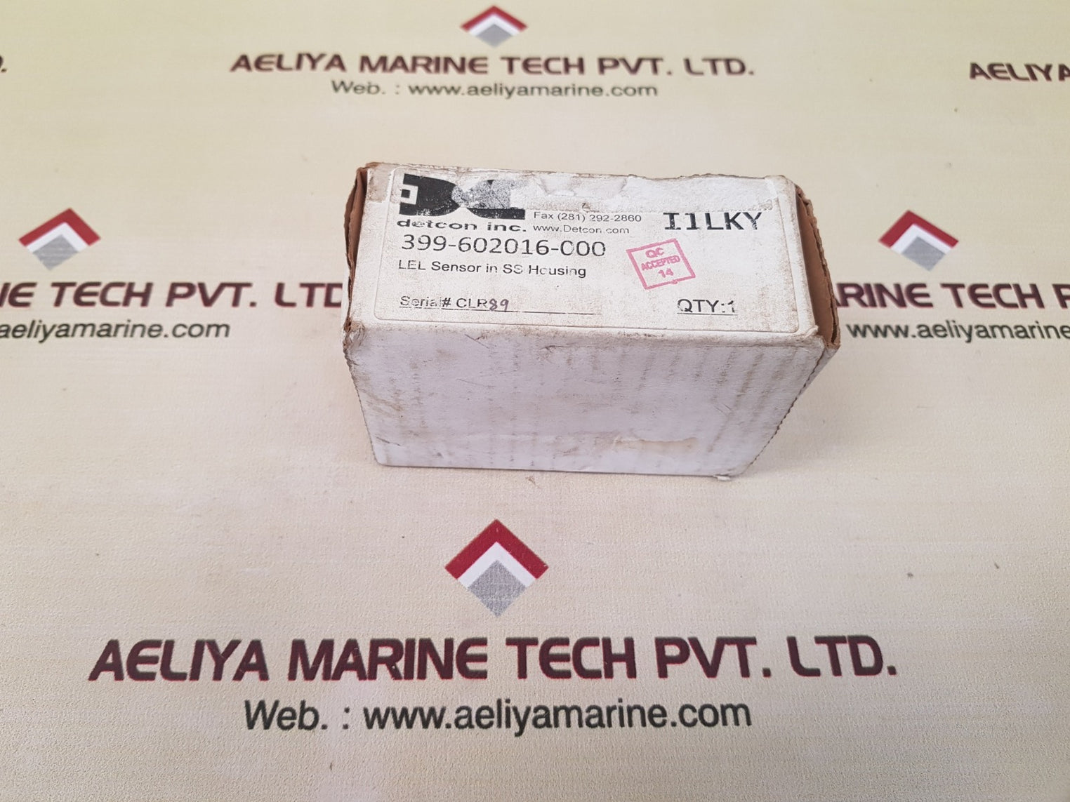 Detcon 399-602016-000 stainless steel lel sensor