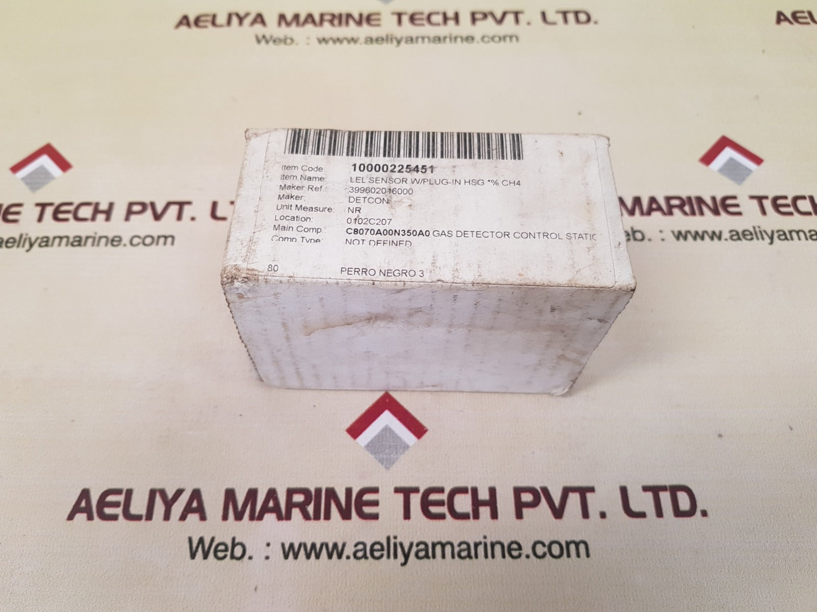 Detcon 399-602016-000 stainless steel lel sensor