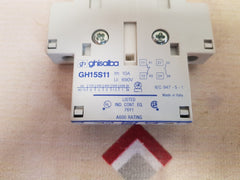 Ghisalba gh15s11 auxiliary contact s11