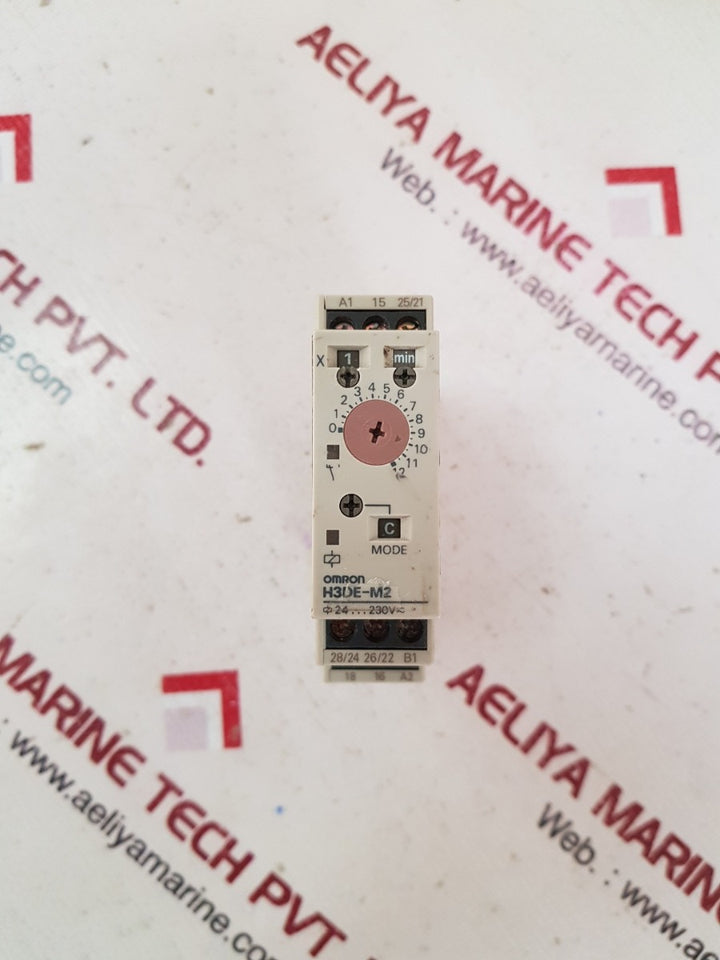 Omron h3de-m2 time delay relay