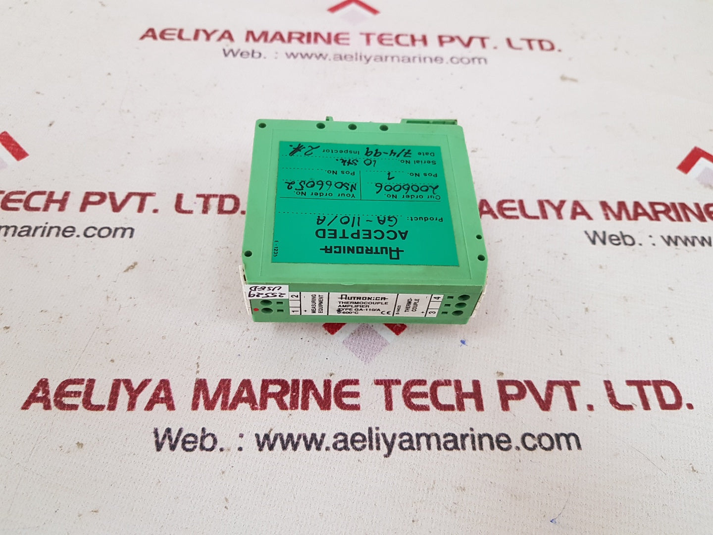 Autronica ga-110/a thermocouple amplifier