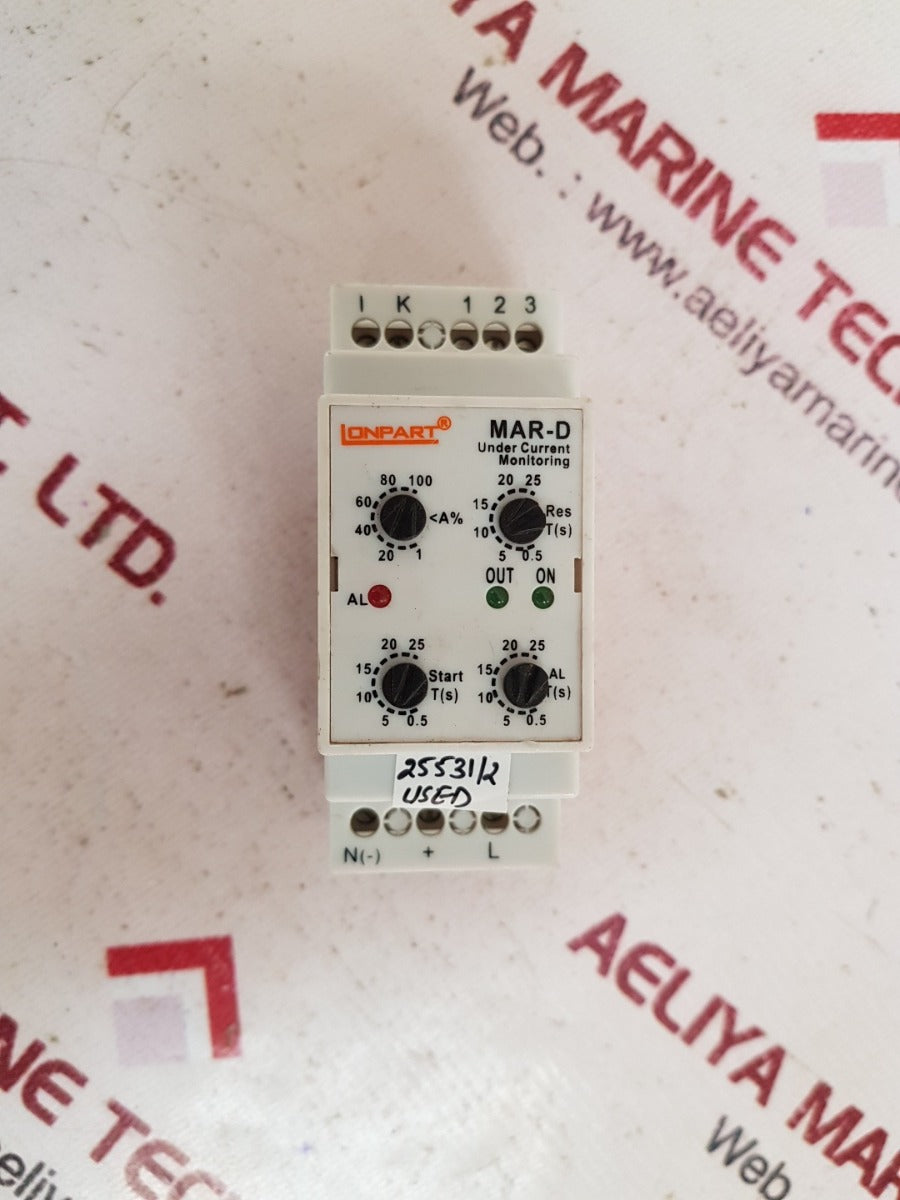 Lonpart mar-d undercurrent relay mar-d/u/du