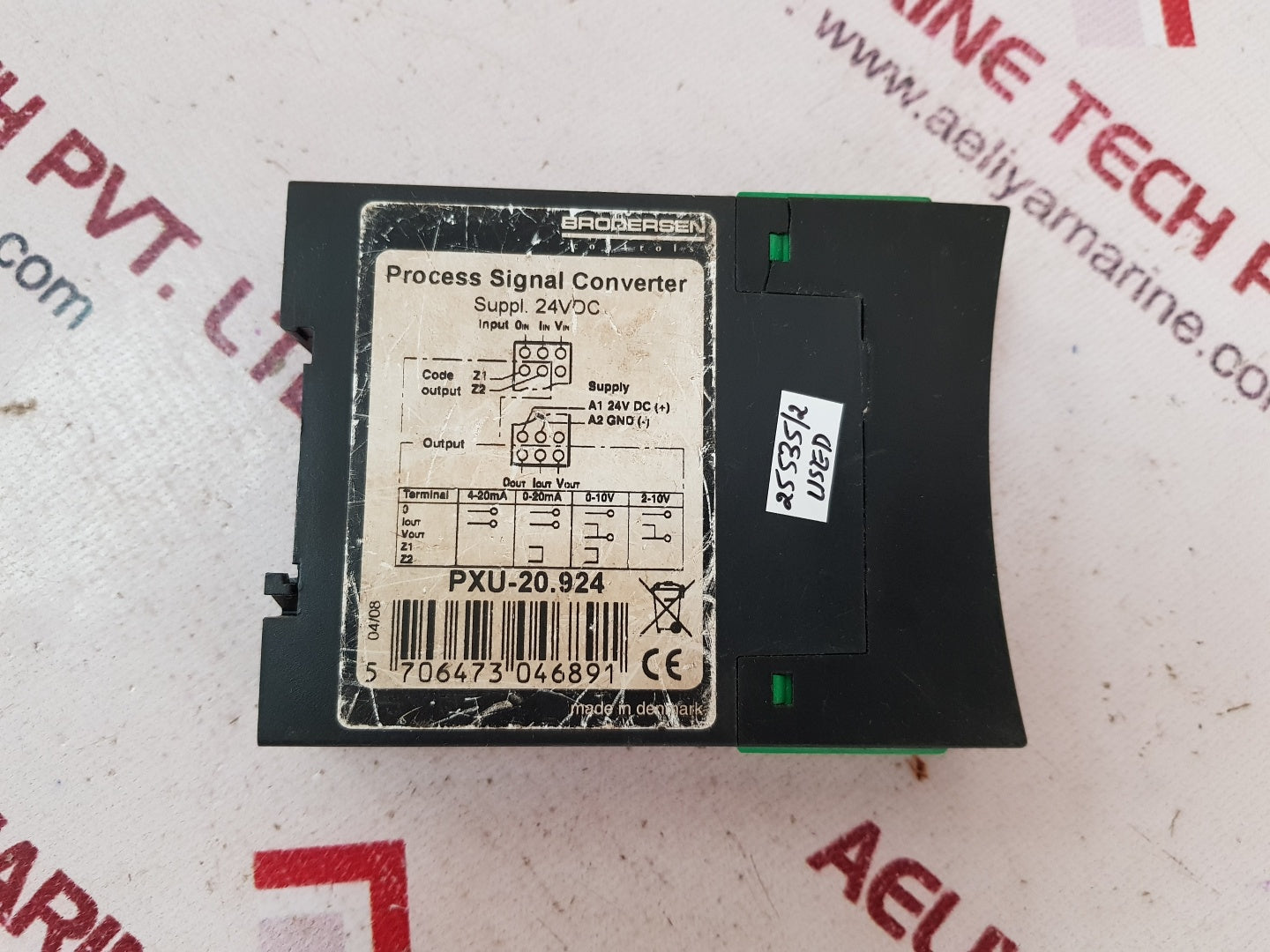 Brodersen pxu-20.924 process signal converter pxu-20 