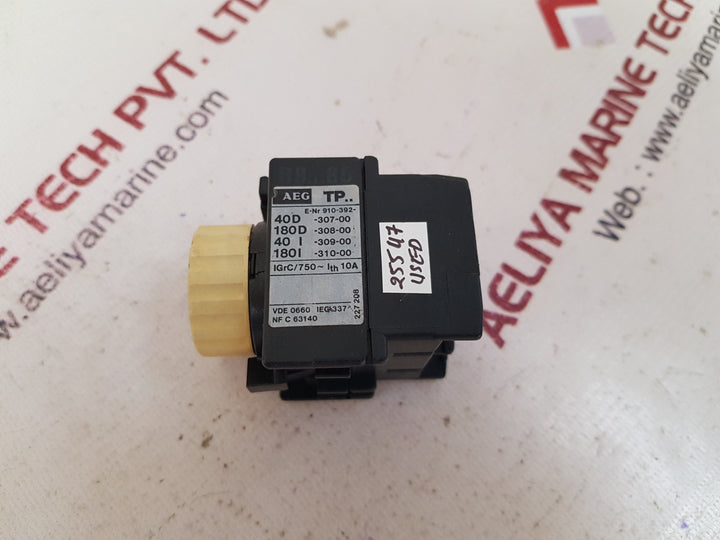Aeg tp40d 0.1-40s timer block
