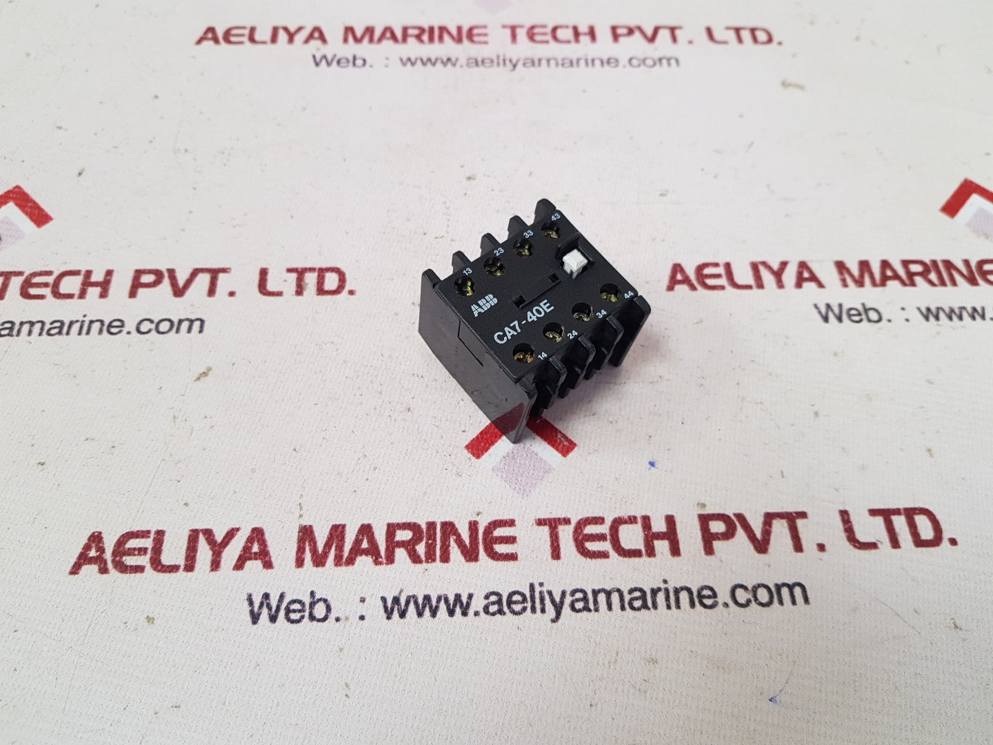 Abb ca7-40e auxiliary contact block