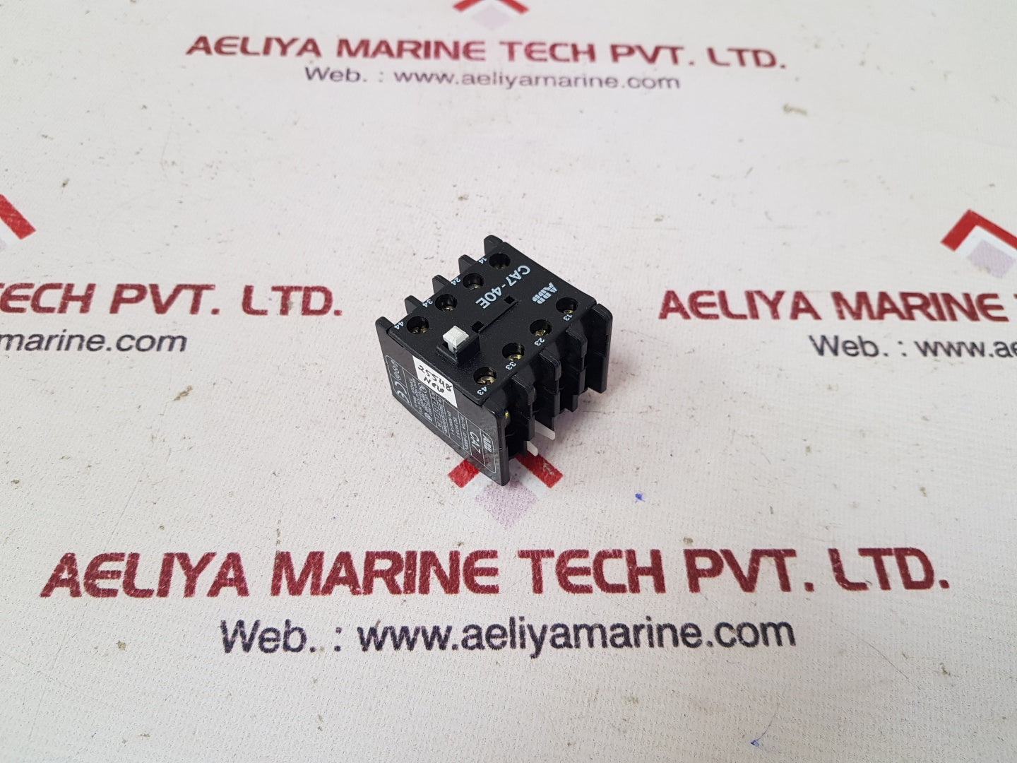 Abb ca7-40e auxiliary contact block
