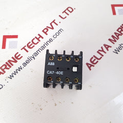 Abb ca7-40e auxiliary contact block