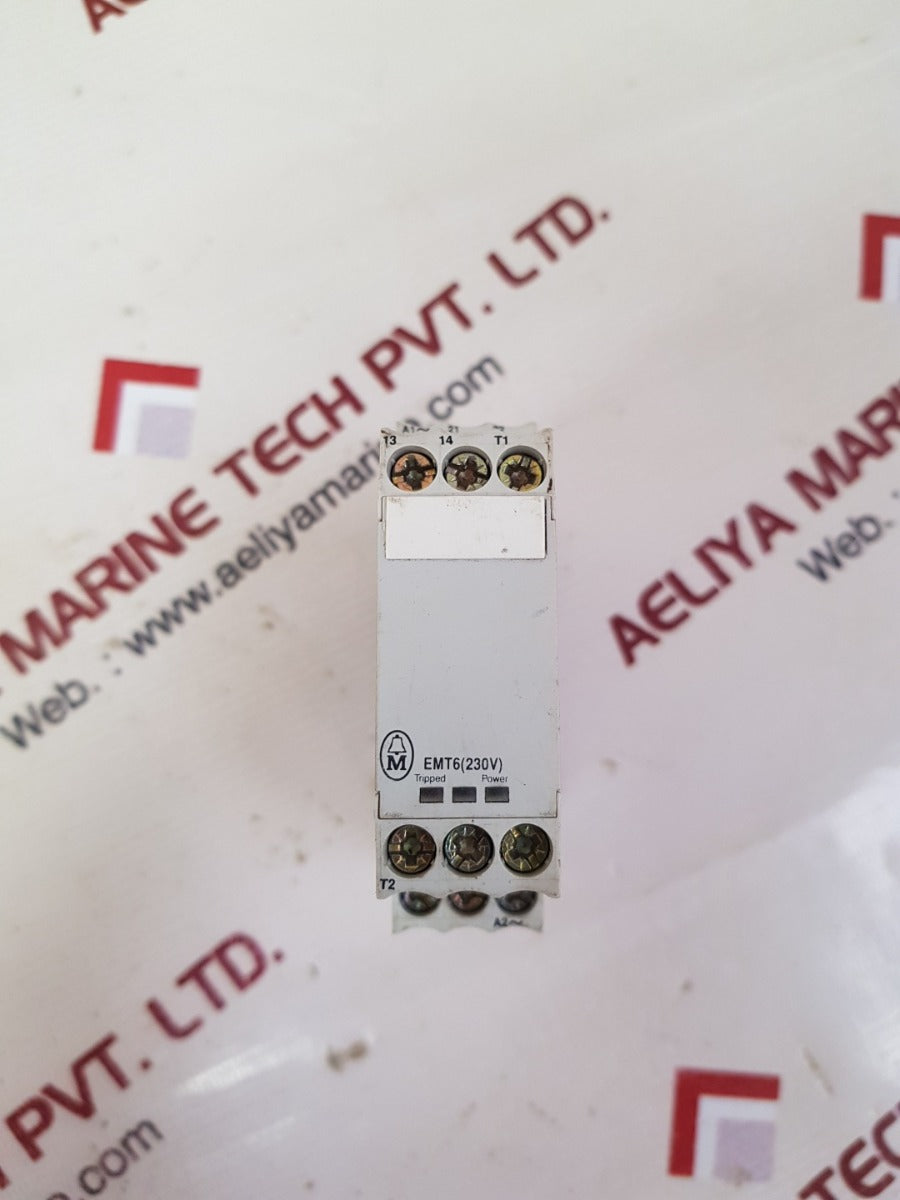 Klockner moeller emt6 (230v) thermistor overload relay ac 230v 50/60hz