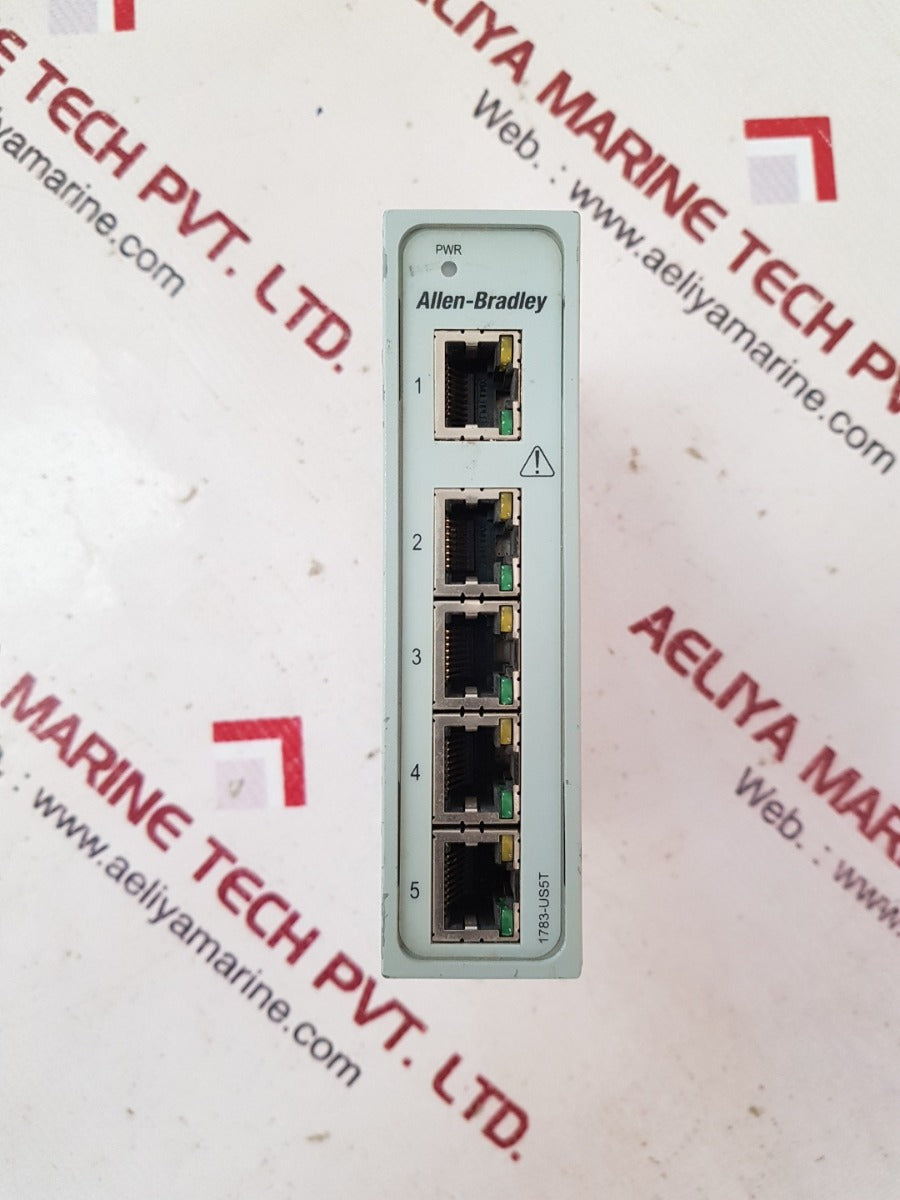 Allen-bradley 1783-us5t stratix 2000 unmanaged ethernet switch ser.a 
