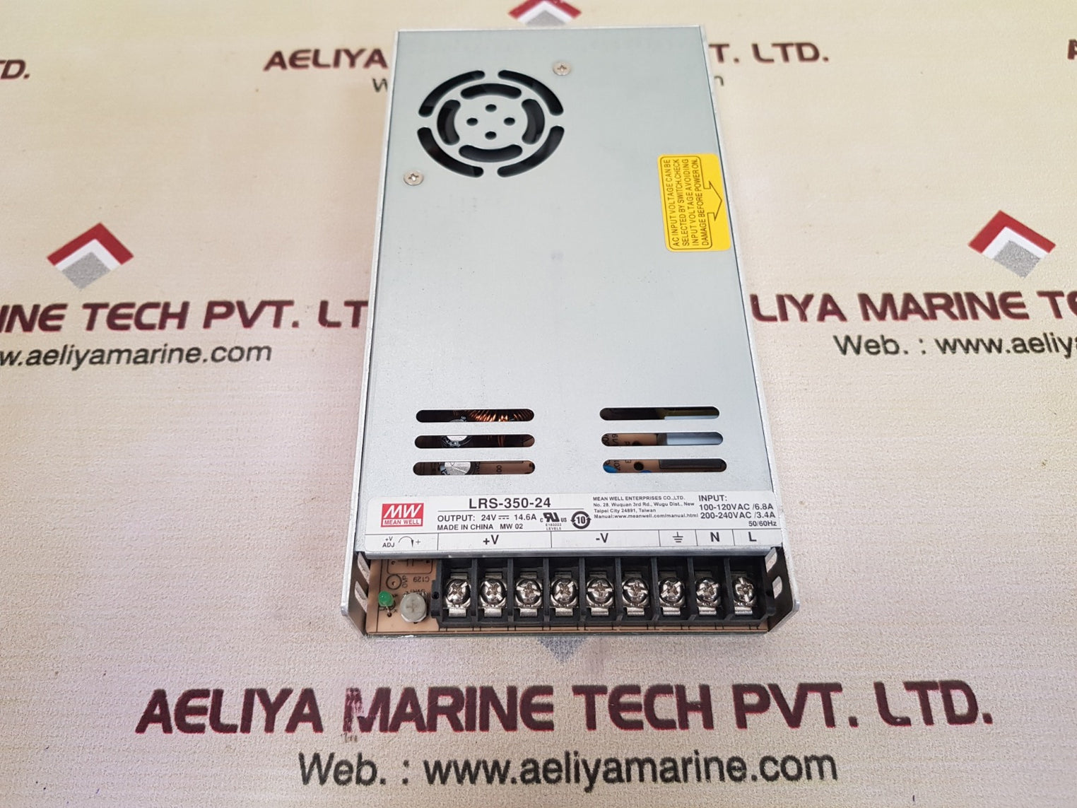 Mean Well Lrs-350-24 Switching Power Supply 24V, 14.6A