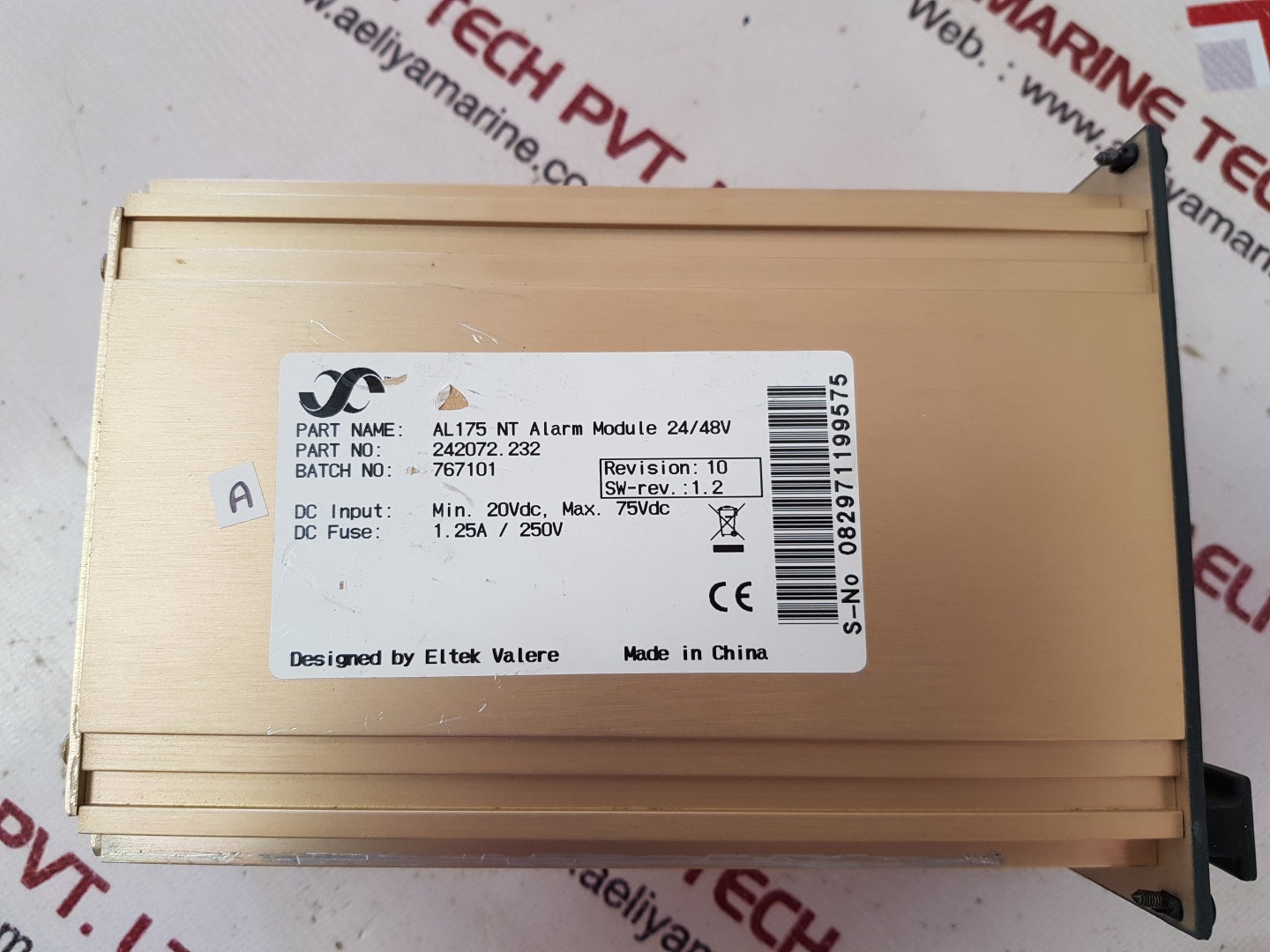 Eltek al 175 nt alarm module 24/48v 31175