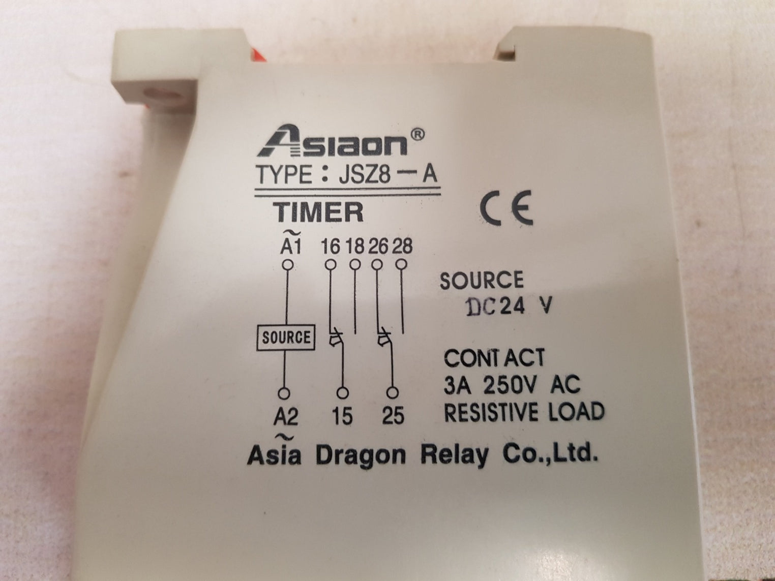 Asiaon Jsz8-a Timer Dc24 V