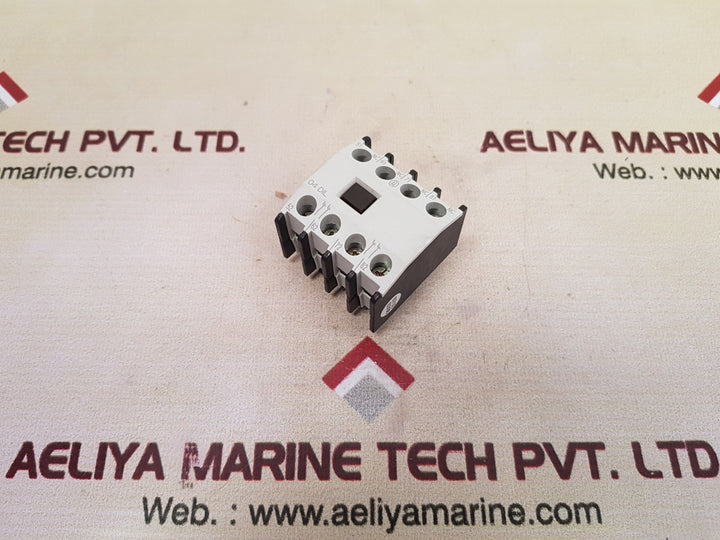 Moeller 04 Dil Auxiliary Contact Block 600Vac Max 15A, 250Vdc Max 1A
