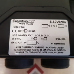 Appleton pce u42w204 control station