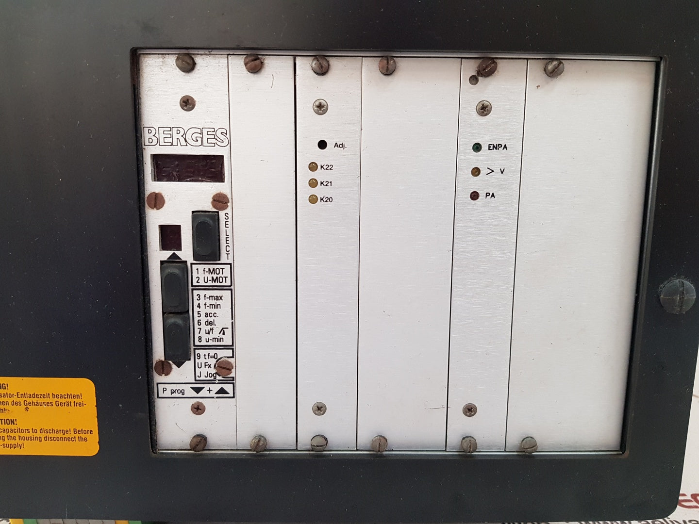 Berges co-sinus aci 5.5 kw drive mountain inverter 3x380/415v