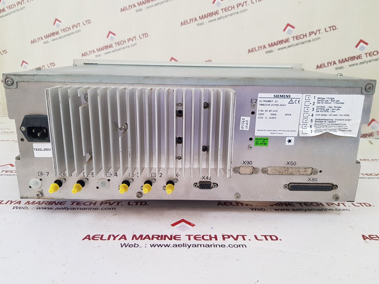 Siemens ultramat 23 7mb2335-2cp00-3aa1 gas analyzer