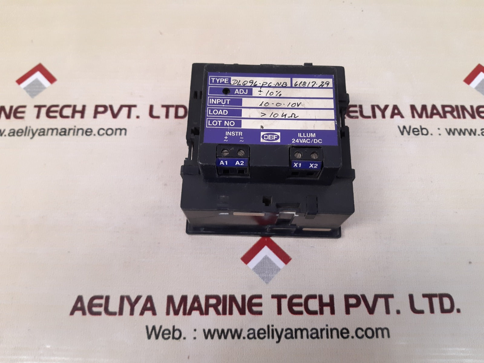 Nor Control/Deif Dlq96-pcnb Setpoint Meter