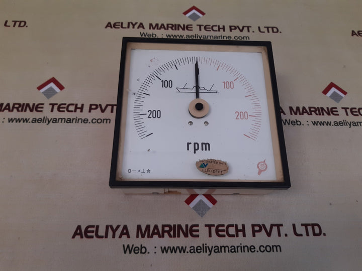 Stl 34854.4 rpm meter