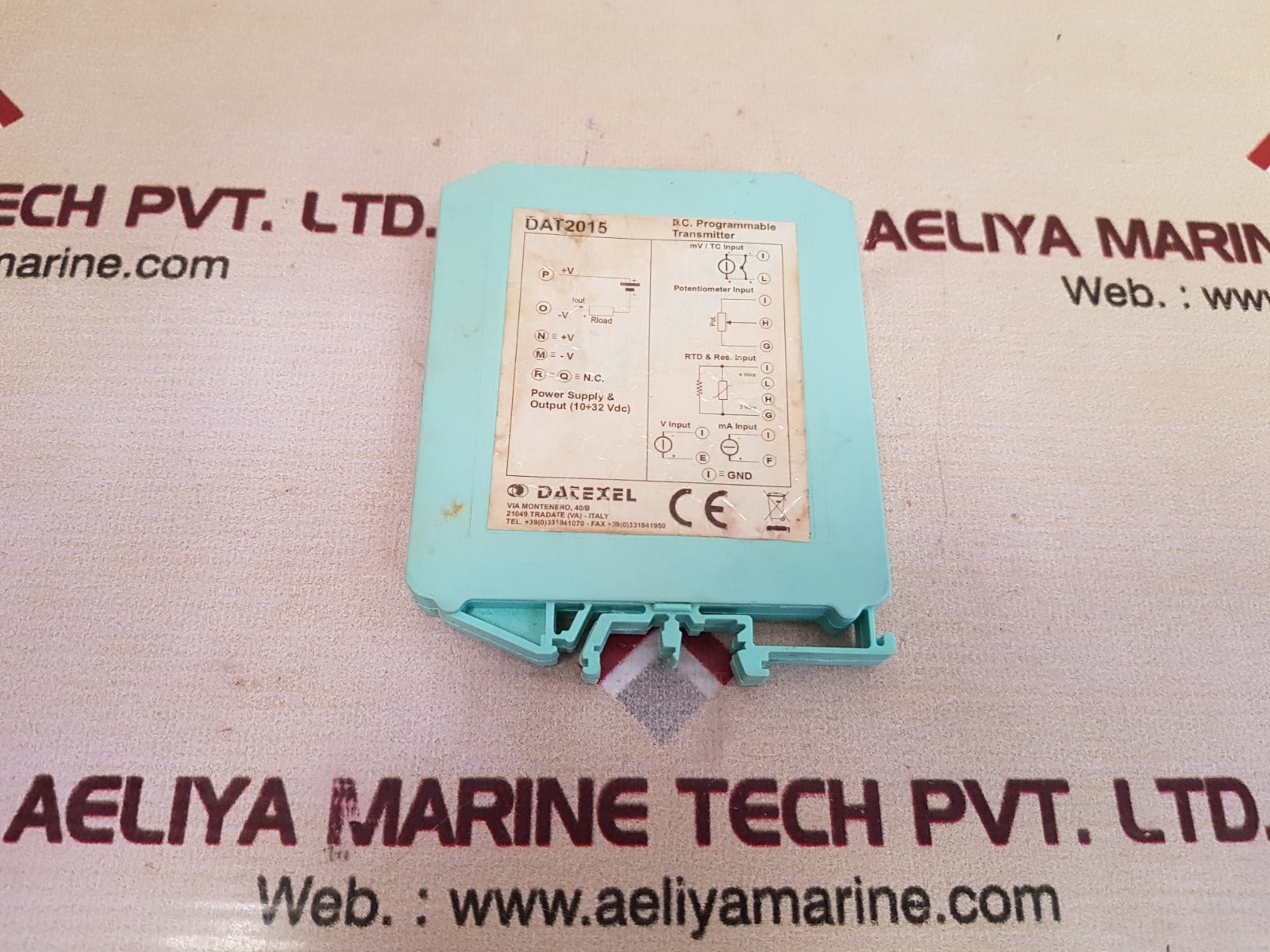 Datexel Dat2015 Smart Transmitter Range 0-600