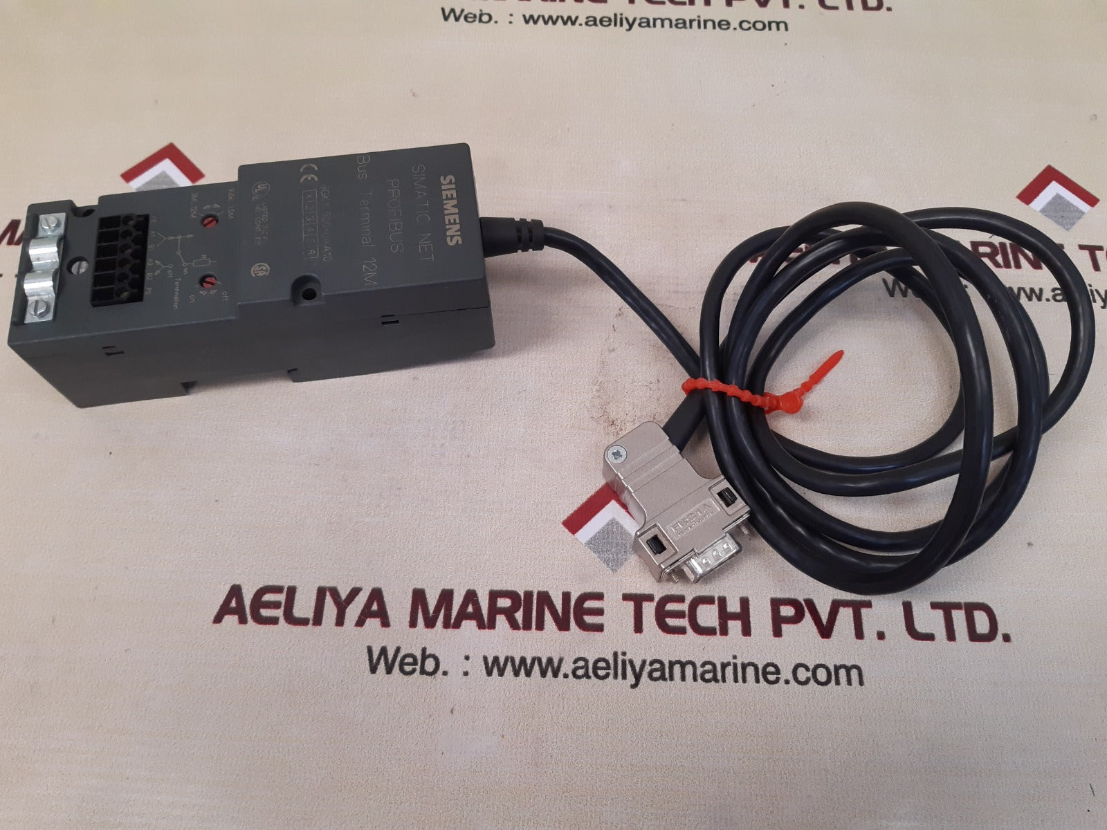 Siemens simatic net 6gk1 500-0aa10 bus terminal 12m