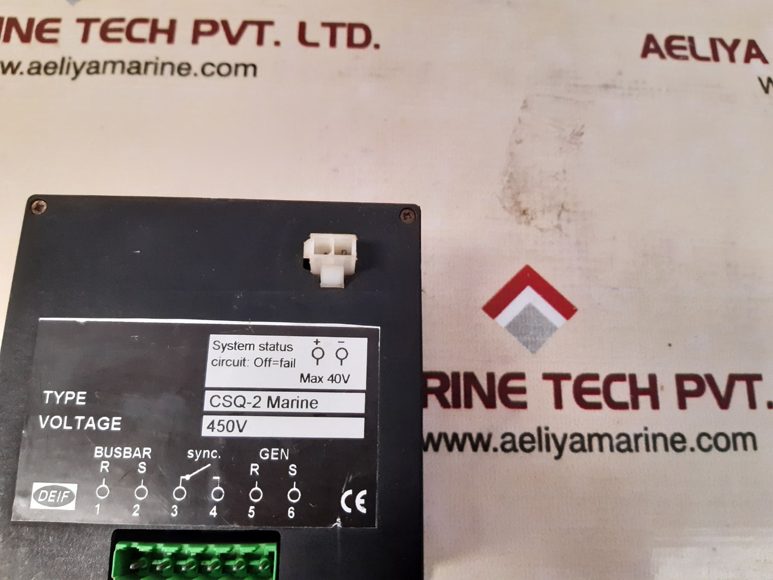 Deif csq-2 marine synchroscope relay 450v
