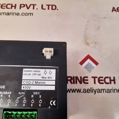 Deif csq-2 marine synchroscope relay 450v