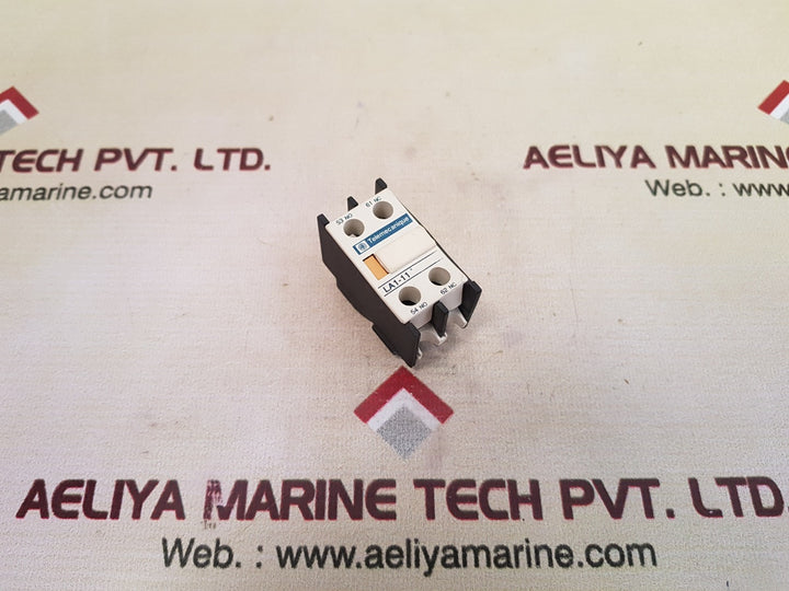 Telemecanique la1-11 contact block