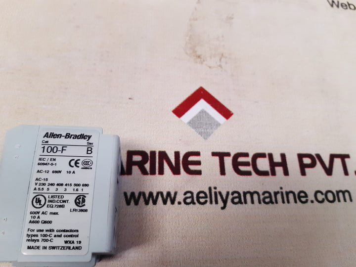 Allen-bradley 100-fa11 ser.b auxiliary contact