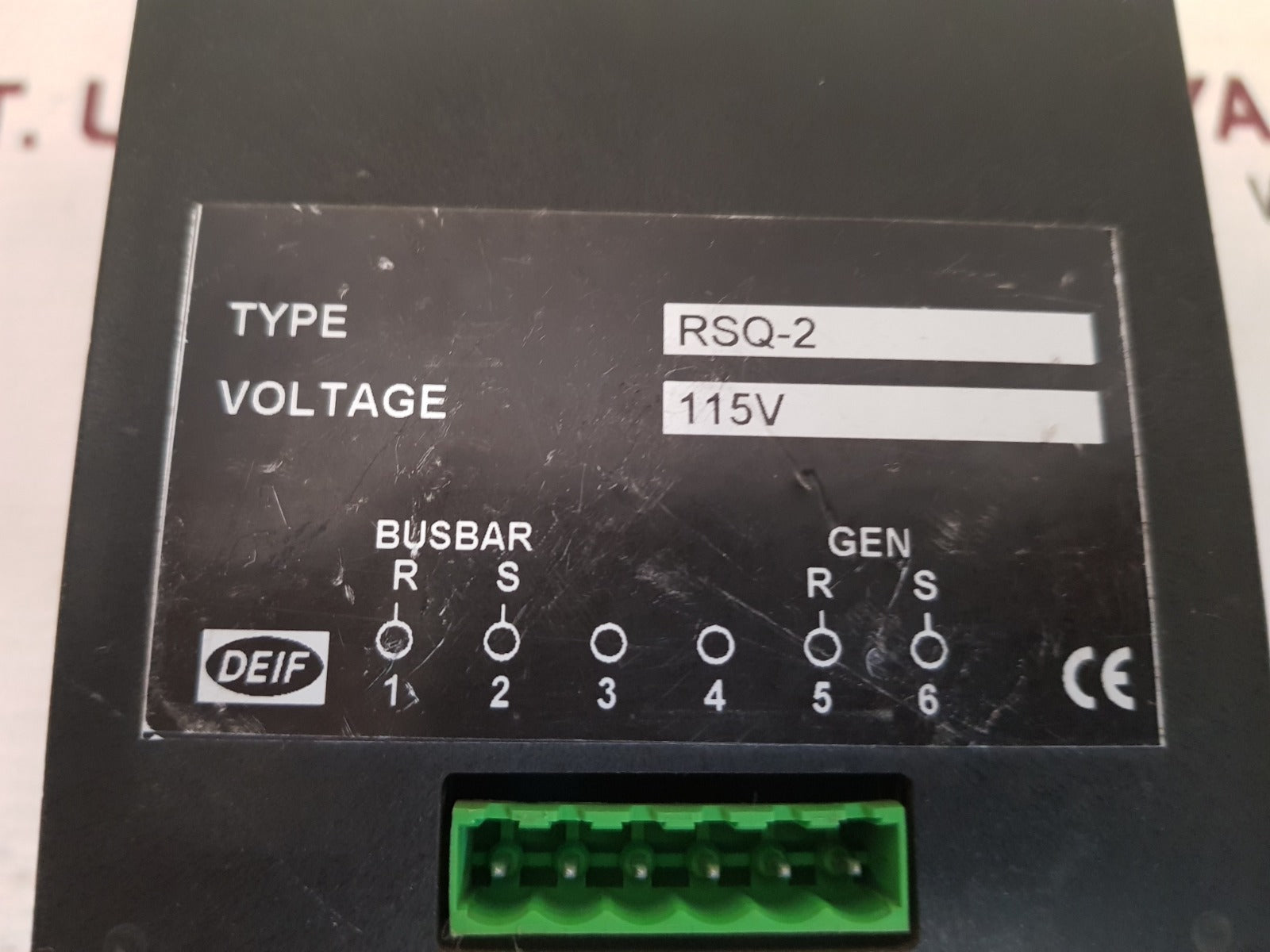 Deif rsq-2 synchroscope 115v