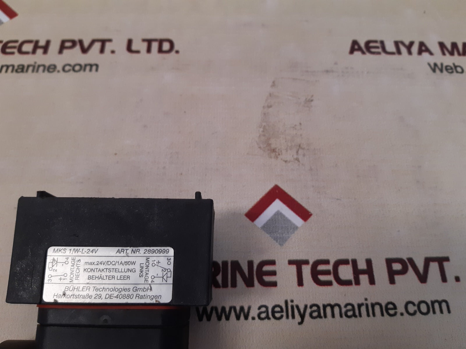 Buhler mks 1/w-l-24v level switch 2890999