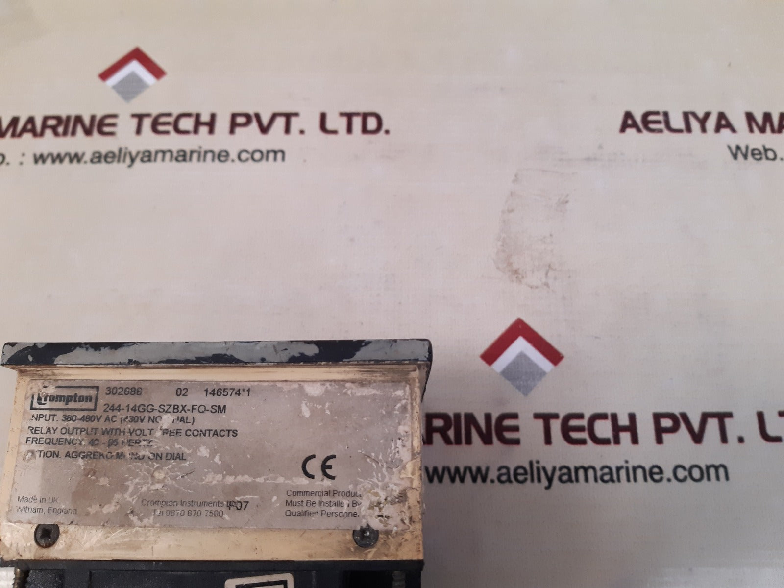 Crompton 244-14gg-szbx-fq-sm synchro check relay