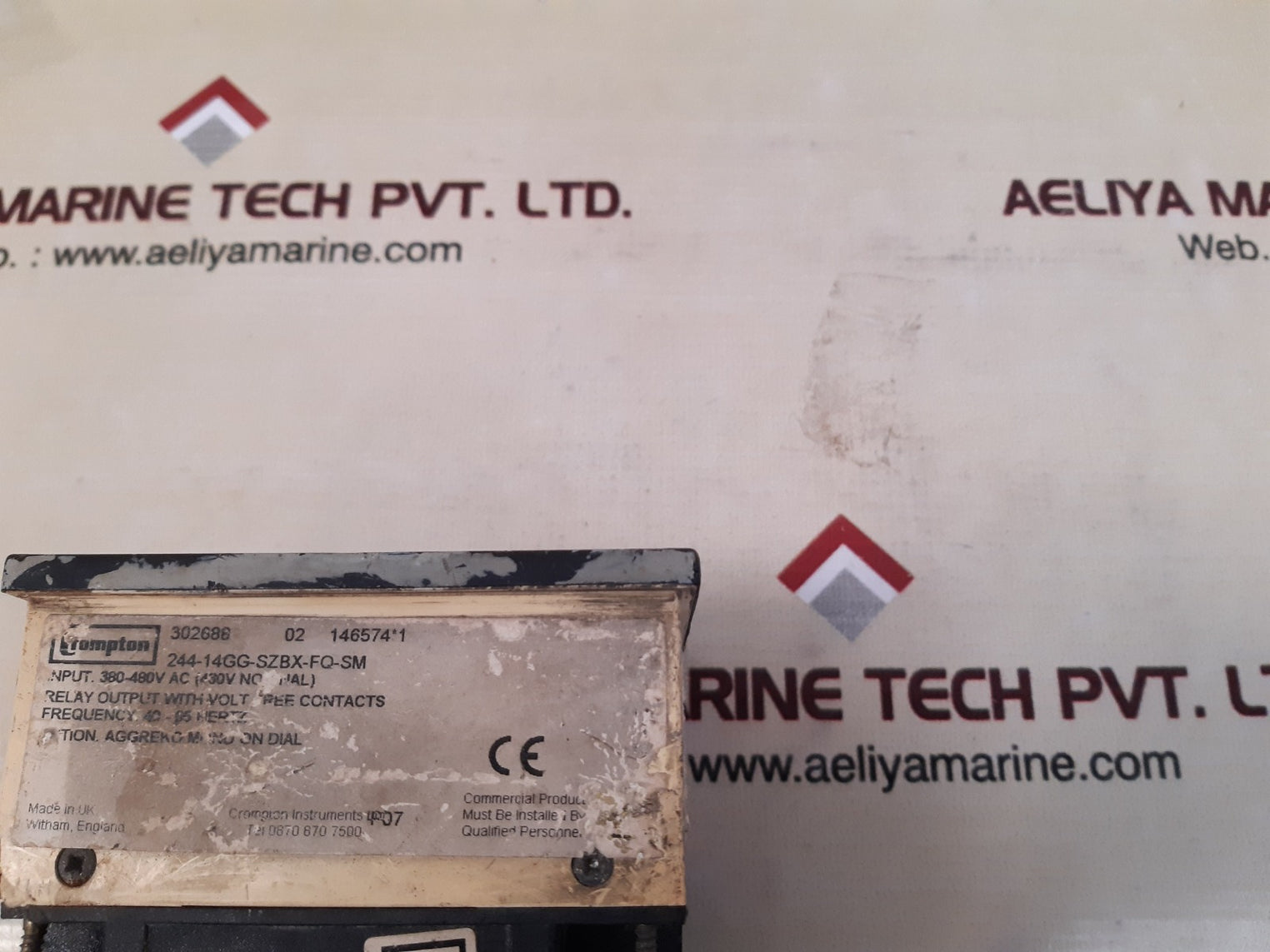 Crompton 244-14gg-szbx-fq-sm synchro check relay