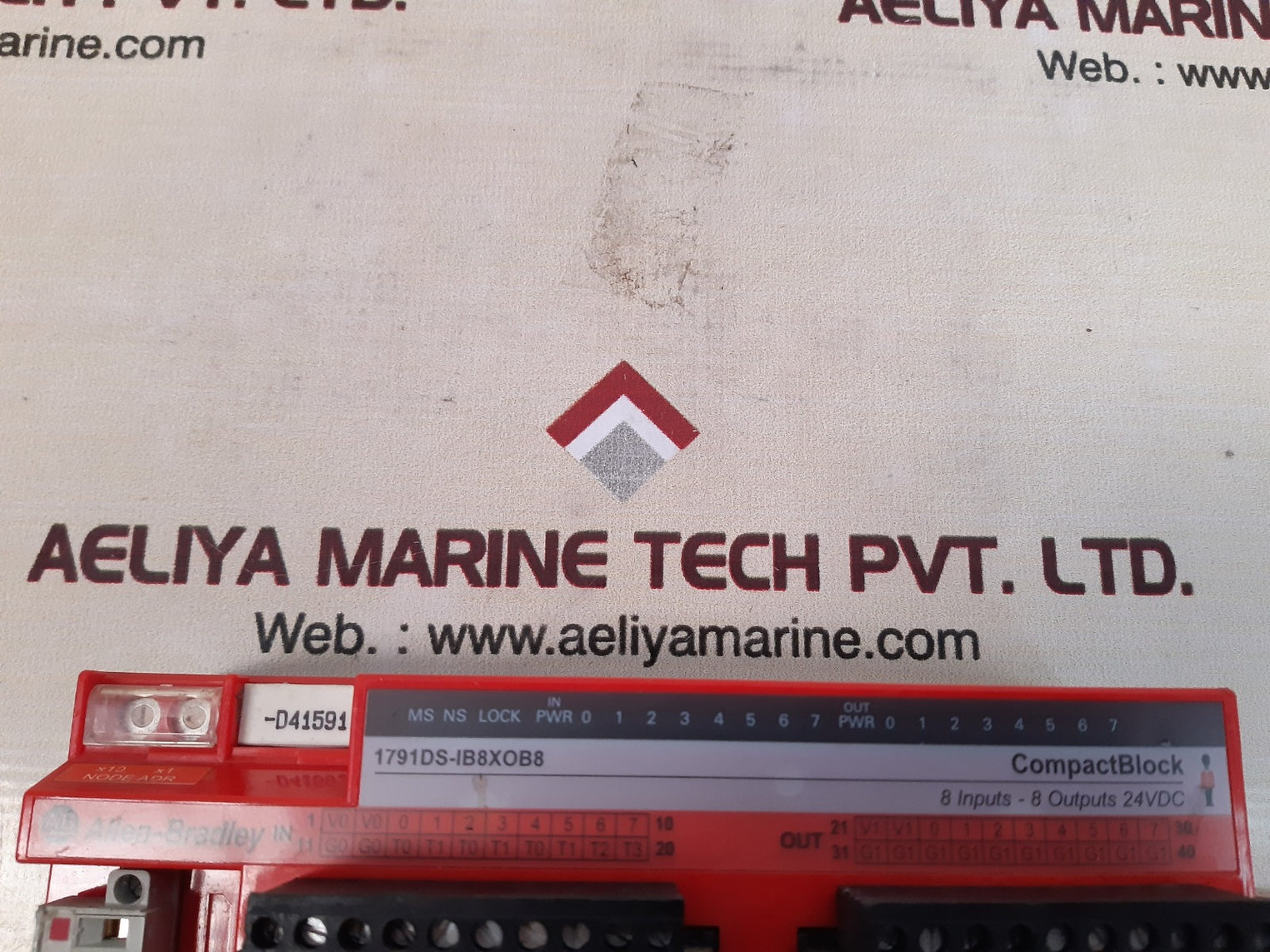 Allen-bradley 1791ds-ib8xob8 compact block