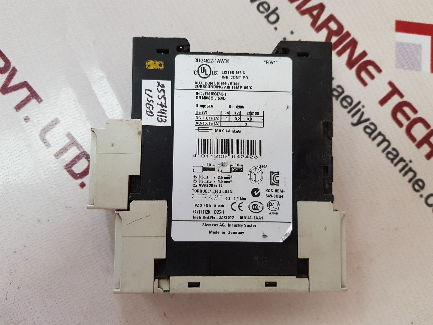Siemens 3ug4622-1aw30 current monitoring relay