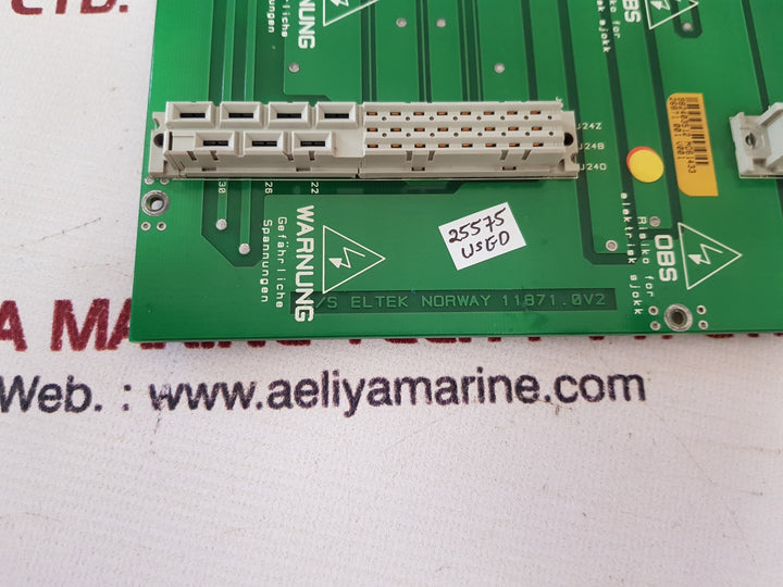 Eltek 11871.0v2 pcb card 