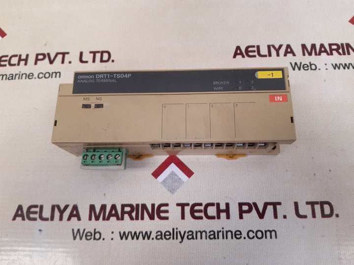 Omron Drt1-ts04P Analog Input Terminal 24Vdc 0.03A 24Vdc 0.13