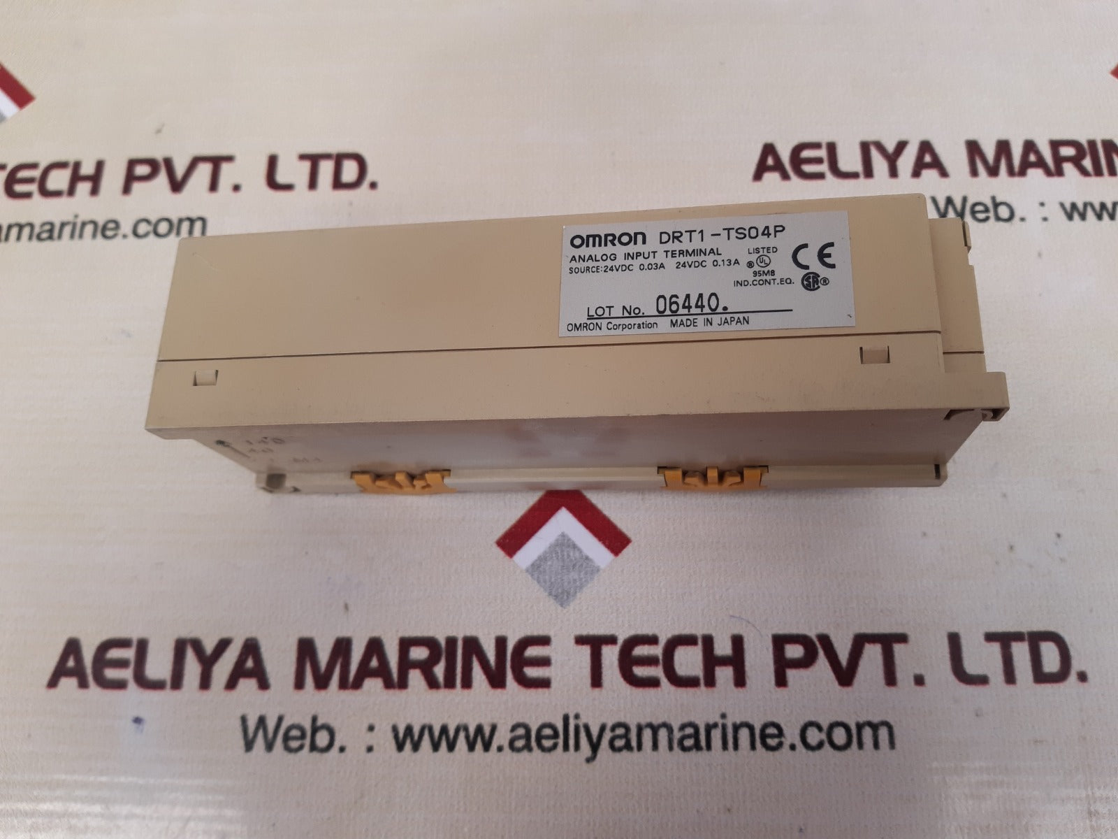 Omron Drt1-ts04P Analog Input Terminal 24Vdc 0.03A 24Vdc 0.13