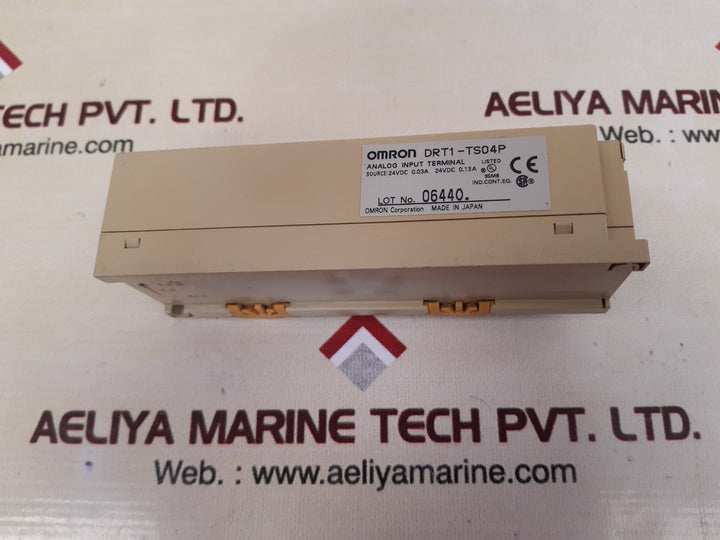 Omron Drt1-ts04P Analog Input Terminal 24Vdc 0.03A 24Vdc 0.13