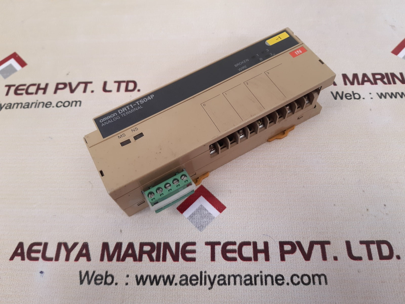 Omron Drt1-ts04P Analog Input Terminal 24Vdc 0.03A 24Vdc 0.13
