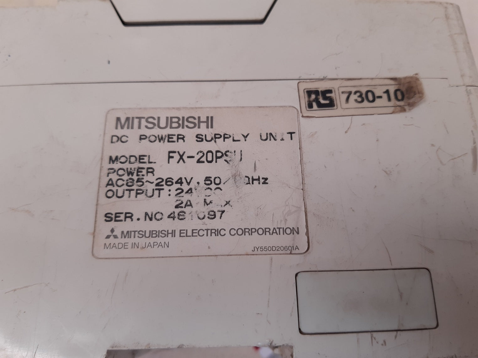 Mitsubishi Fx-20Psu Dc Power Supply Unit Ac85~264V, 50/60H