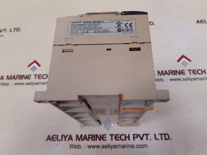 Omron Cpm2A-60Cdr-a Programmable Controller 100-240V Ac, 50/60Hz, 60V