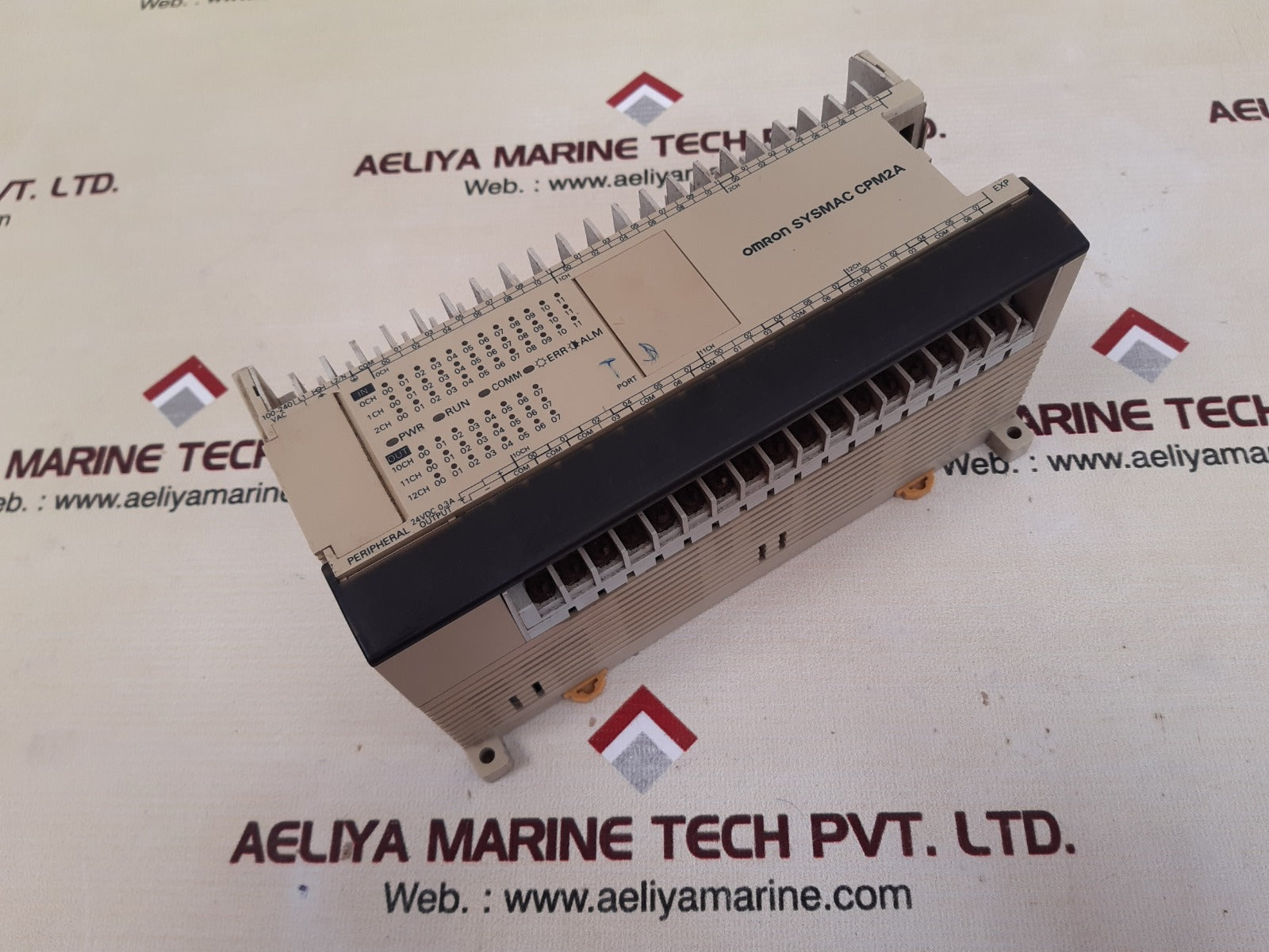 Omron Cpm2A-60Cdr-a Programmable Controller 100-240V Ac, 50/60Hz, 60V