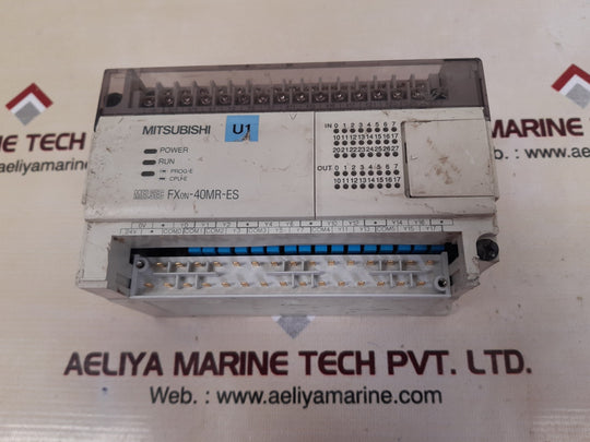 Mitsubishi melsec fx0n-40mr-es programmable controller