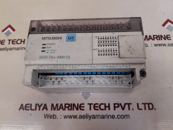 Mitsubishi melsec fx0n-40mr-es programmable controller