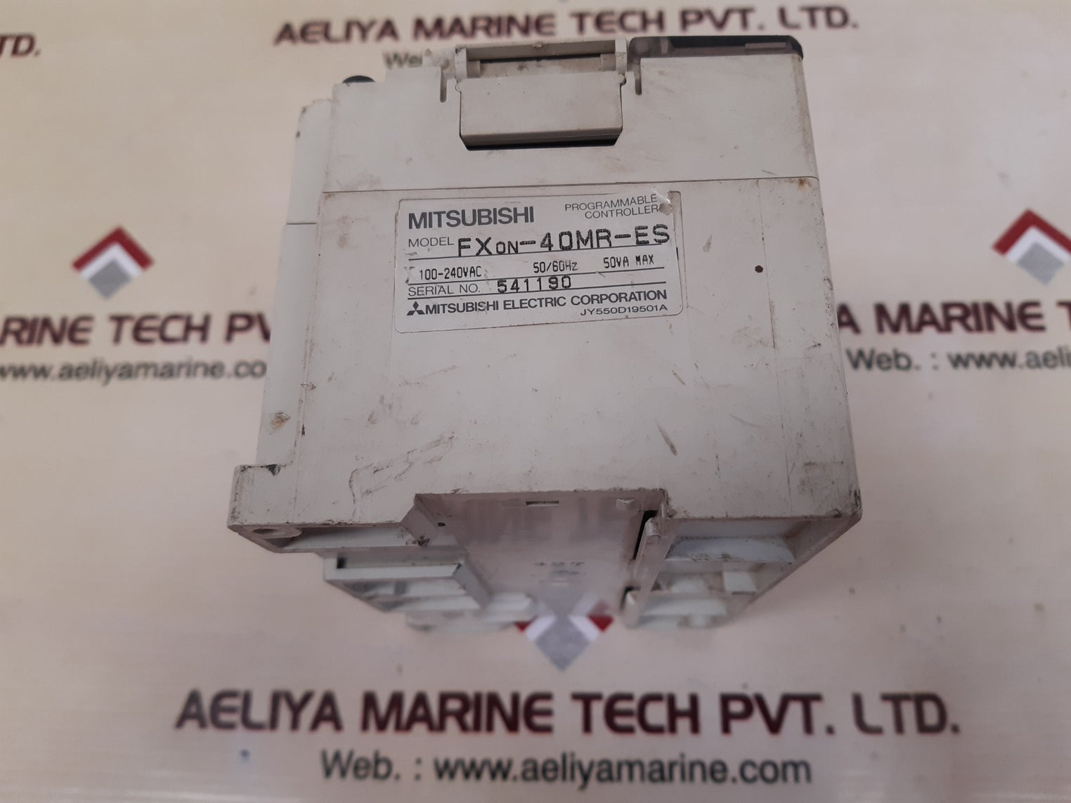 Mitsubishi melsec fx0n-40mr-es programmable controller